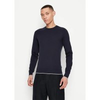 блуза,мъжки,пуловери,armani,exchange,8nzm6a,zm1hz,sweater,navy,(black)