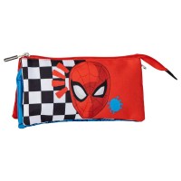 канцеларски,принадлежности,cerdá,spiderman,pencil,case,red,white,black,(red)