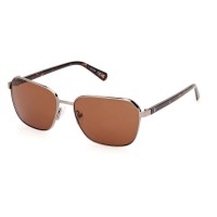 слънчеви,очила,слънчеви,очила,guess,gu00117,59,mm,polarized,sunglasses,shiny,gunmetal,brown,(golden)