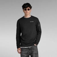 блуза,мъжки,пуловери,g,star,tweeter,pocket,relaxed,fit,sweatshirt,black,(dark,black)