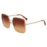слънчеви,очила,слънчеви,очила,liu·jo,158s,sunglasses,yellow,gold,(golden)
