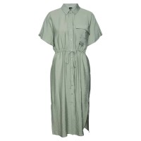 рокля,дамски,поли,и,рокли,vero,moda,iris,short,sleeve,midi,dress,hedge,green,(green)