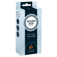 хигиена,тяло,mister,size,57,mm,condoms,10,units,clear,(transparent)