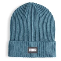 шапка,всички,шапки,puma,ribbed,classic,cuff,beanie,cold,green,(blue)