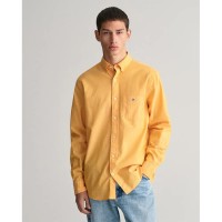 риза,с,дълъг,ръкав,мъжки,ризи,gant,3240100,long,sleeve,shirt,yellow,(medal,yellow)