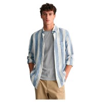 риза,с,дълъг,ръкав,мъжки,ризи,gant,bold,long,sleeve,shirt,salty,sea,(blue)