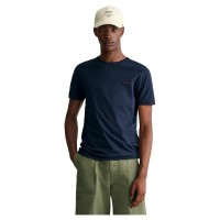тениска,мъжки,тениски,gant,contrast,logo,short,sleeve,t,shirt,evening,blue,(blue)