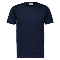 тениска,мъжки,тениски,gant,mercerized,short,sleeve,t,shirt,blue,(evening,blue)