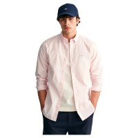 риза,с,дълъг,ръкав,мъжки,ризи,gant,reg,pinpoint,oxford,long,sleeve,shirt,pink,(light,pink)