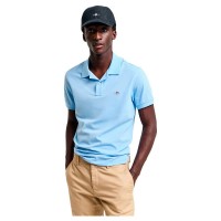 мъжки,блузи,с,яка,gant,slim,shield,short,sleeve,polo,capri,blue,(blue)