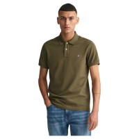 мъжки,блузи,с,яка,gant,slim,shield,short,sleeve,polo,racing,green,(green)