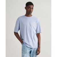 тениска,мъжки,тениски,gant,sunfaded,short,sleeve,t,shirt,ice,blue,(blue)