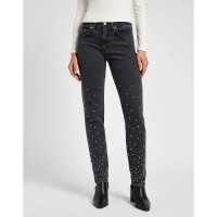дънки,дамски,панталони,lee,rider,jeans,grey,(fresh,black)