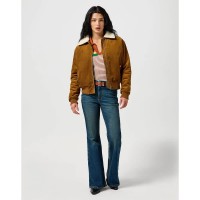 яке,дамски,якета,и,палта,wrangler,aviator,bomber,jacket,monks,robe,(brown)