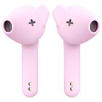 слушалки,слушалки,defunc,music,tws,wireless,earphones,pink,(pink)