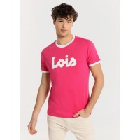 тениска,мъжки,тениски,lois,jeans,density,short,sleeve,t,shirt,pink