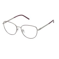 очила,tous,vto464,woman,glasses,shiny,red,gold,w,coloured,parts