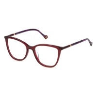 очила,yalea,vya128,woman,glasses,shiny,transp,dark,bordeaux,(red)