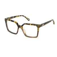 очила,zadig&voltaire,vzv396,woman,glasses,brown,(shiny,brown,striped,havana)