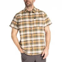 риза,с,къс,ръкав,мъжки,ризи,klim,pantoll,stretch,short,sleeve,shirt,moonstruck,bronze,green,(brown)