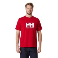 тениска,мъжки,тениски,helly,hansen,logo,2.0,short,sleeve,t,shirt,red