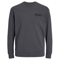 блуза,мъжки,пуловери,jack,&,jones,guru,sweatshirt,asphalt,(grey)
