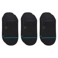 чорапи,мъжки,чорапи,stance,icon,no,show,socks,3,pairs,black,(black)