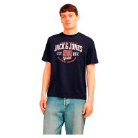 тениска,мъжки,тениски,дамски,тениски,jack,&,jones,logo,short,sleeve,t,shirt,blue,(dark,navy)