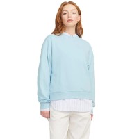 блуза,дамски,блузи,jack,&,jones,alfa,relax,jjxx,sweatshirt,skyway,(blue)