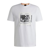 тениска,мъжки,тениски,boss,urban,10249510,short,sleeve,t,shirt,white