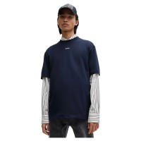 тениска,мъжки,тениски,hugo,dapolino,10248326,01,short,sleeve,t,shirt,dark,blue,(blue)
