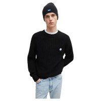 блуза,мъжки,пуловери,hugo,sonni,10261223,blue,sweater,black