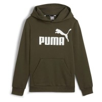 суичър,детски,блузи,puma,ess,big,logo,hoodie,dark,olive,(green)