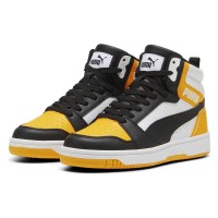 маратонки,мъжки,маратонки,дамски,маратонки,puma,rebound,v6,mid,trainers,white,(white,black,tangerine)