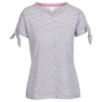 тениска,дамски,тениски,trespass,fernie,short,sleeve,v,neck,t,shirt,navy,stripe,print,(purple)