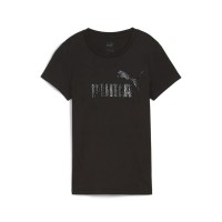 тениска,дамски,тениски,puma,ess+,animal,short,sleeve,t,shirt,black