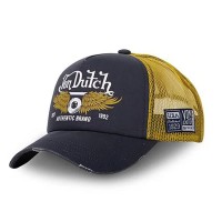 шапка,всички,шапки,von,dutch,crew14,cap,blue,(navy,mustard)