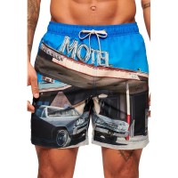 бански,гащета,мъжки,бански,костюми,superdry,photographic,17´´,swimming,shorts,motel,blues,(blue)