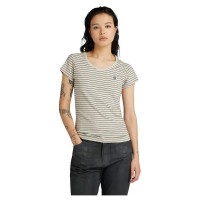 тениска,дамски,тениски,g,star,eyben,v,t,20,short,sleeve,t,shirt,milk,htr,grey,asphalt,stripe,(grey)