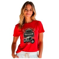 тениска,дамски,тениски,kruskis,custom,chopper,short,sleeve,t,shirt,red,(red)