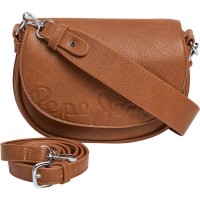 чанти,за,през,рамо,pepe,jeans,crisha,icon,crossbody,brown,(tan,brown)