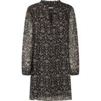 рокля,дамски,поли,и,рокли,pepe,jeans,pomme,long,sleeve,midi,dress,black
