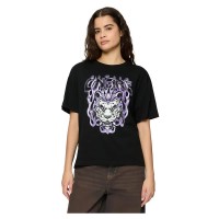 тениска,мъжки,тениски,дамски,тениски,miss,tee,always,on,fire,sn,short,sleeve,t,shirt,black,(black)