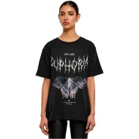 тениска,дамски,тениски,miss,tee,euphoria,short,sleeve,t,shirt,black