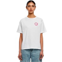 тениска,дамски,тениски,miss,tee,everything,is,nice,short,sleeve,t,shirt,white,(white)