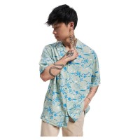 риза,с,къс,ръкав,мъжки,ризи,just,rhyse,waikiki,short,sleeve,shirt,green