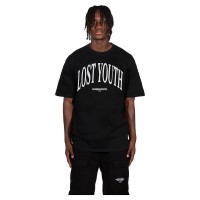 юношеска,тениска,мъжки,тениски,lost,youth,classic,v1,short,sleeve,t,shirt,black