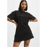 рокля,дамски,поли,и,рокли,dangerous,dngrs,invader,short,sleeve,dress,black,(black)