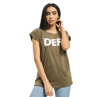 тениска,дамски,тениски,def,sizza,short,sleeve,t,shirt,olive,(brown)