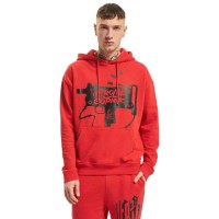 суичър,мъжки,пуловери,def,x,u.Ü.b,hoodie,red,(red)